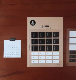 Black & White Index Sticker Set