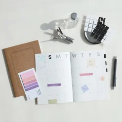 Black & White Index Sticker Set