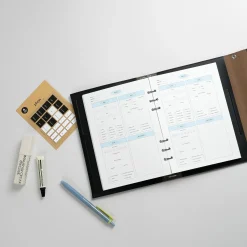 Black & White Index Sticker Set