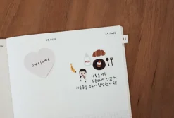 Black & White Index Sticker Set