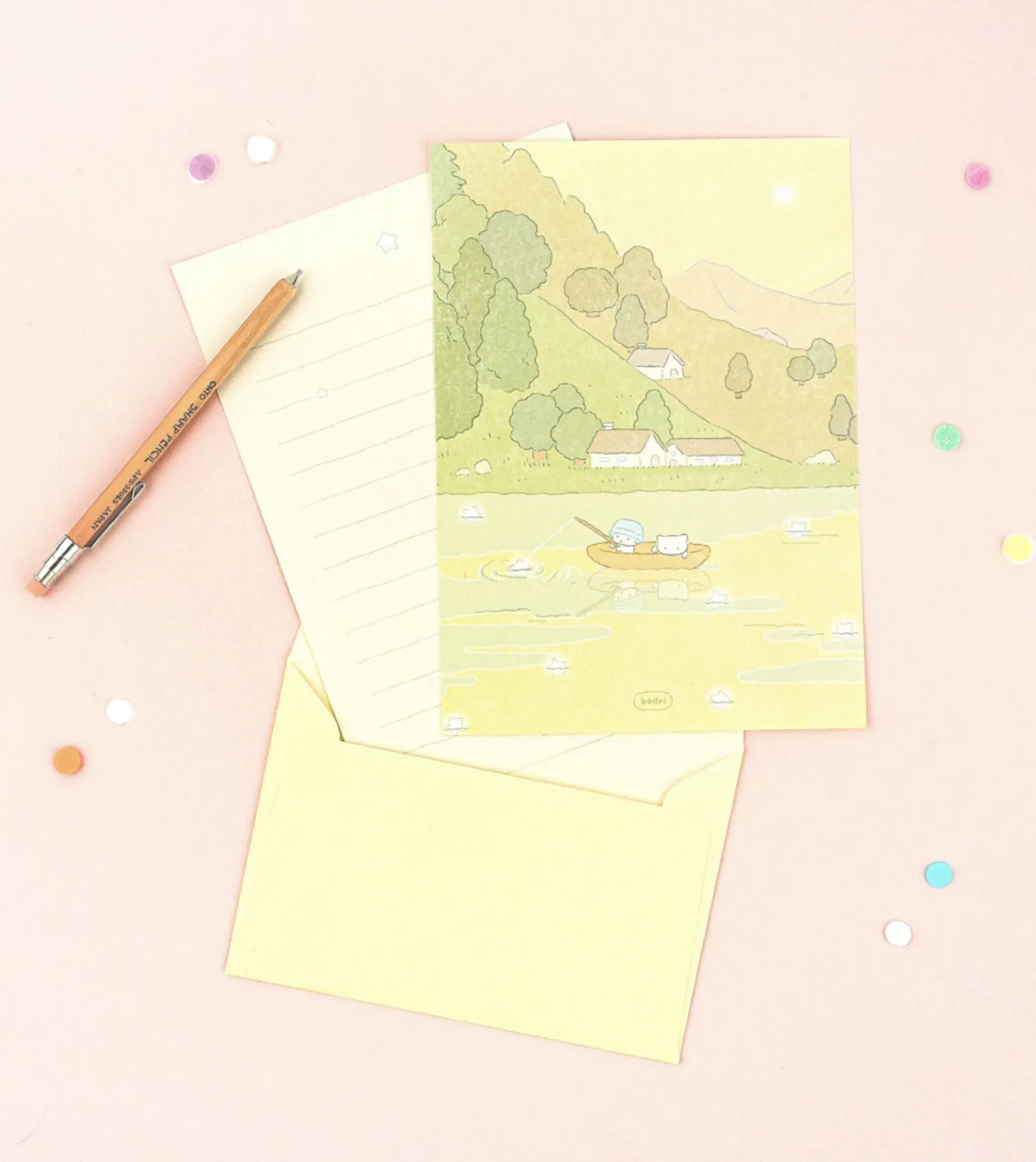 Bodri Daydream Mini Letter Set