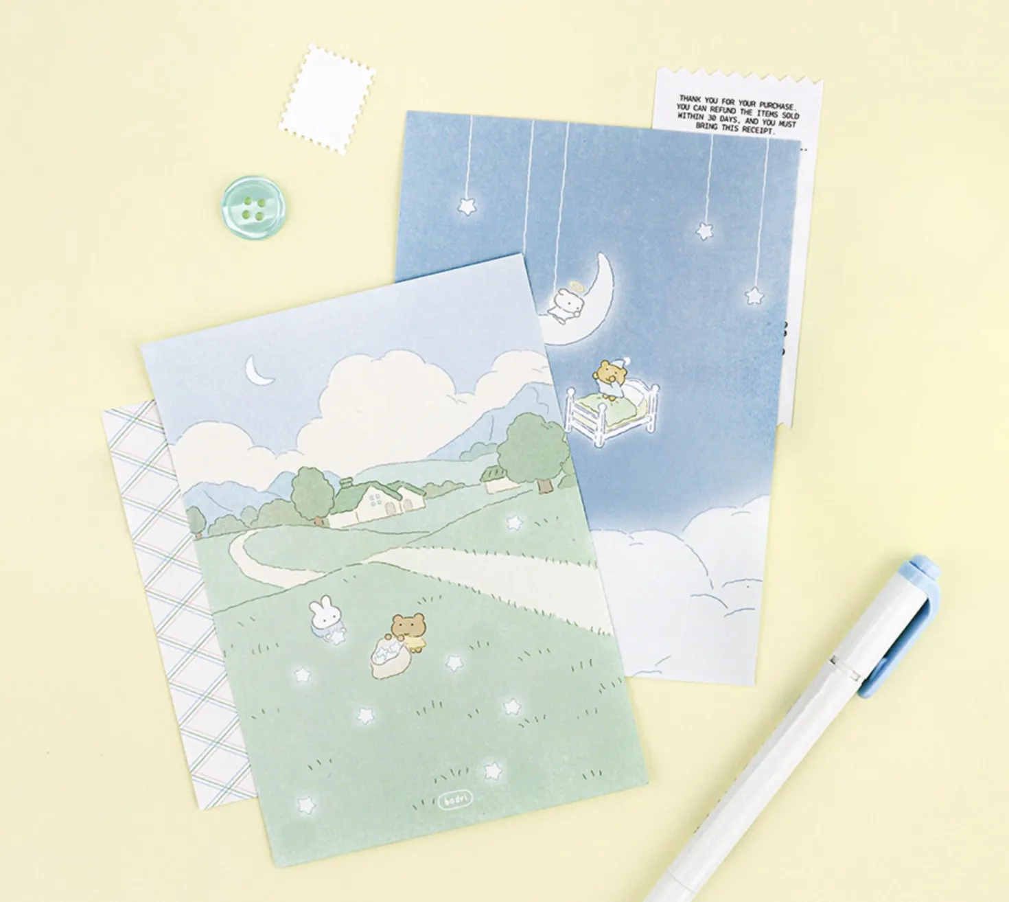 Bodri Daydream Mini Letter Set