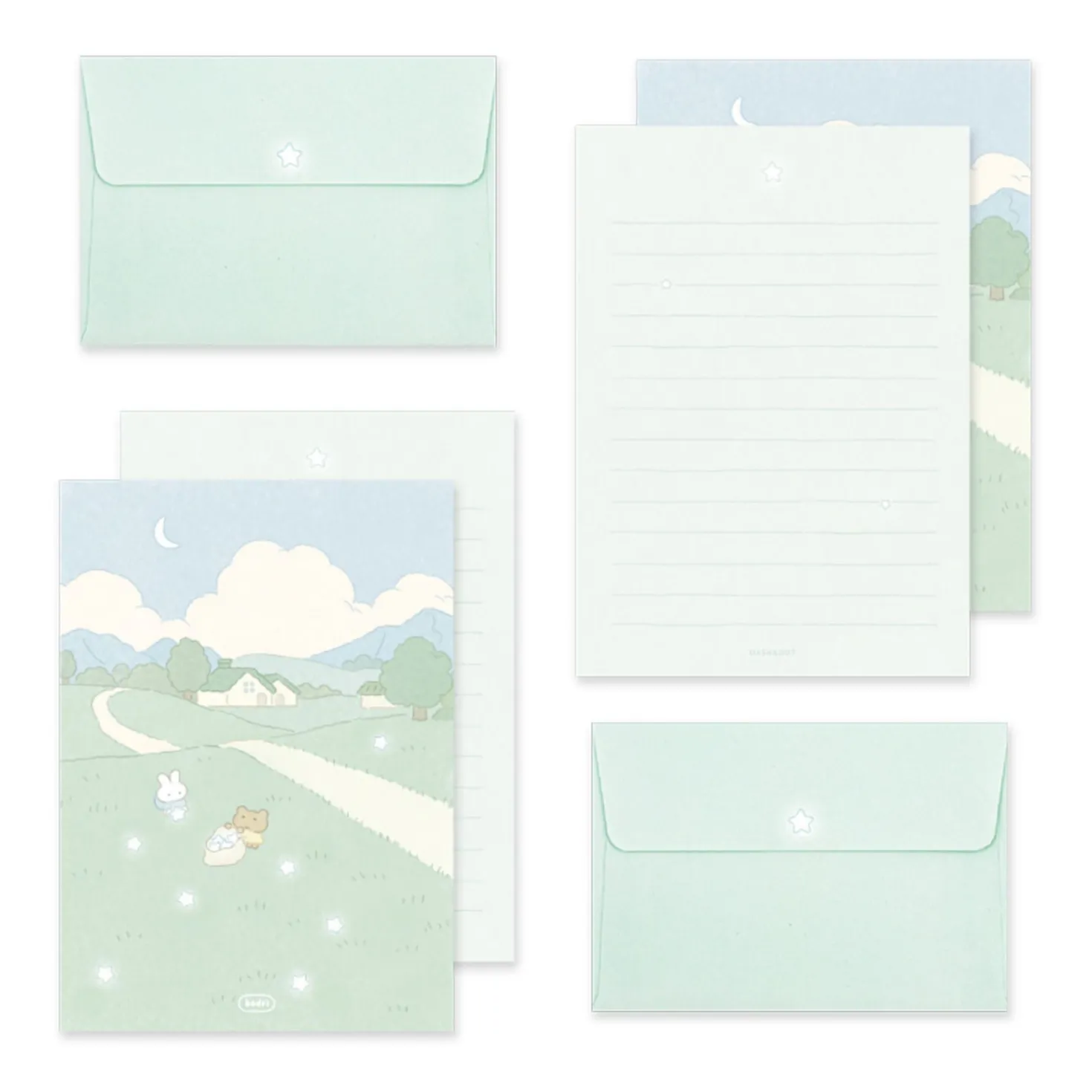 Bodri Daydream Mini Letter Set