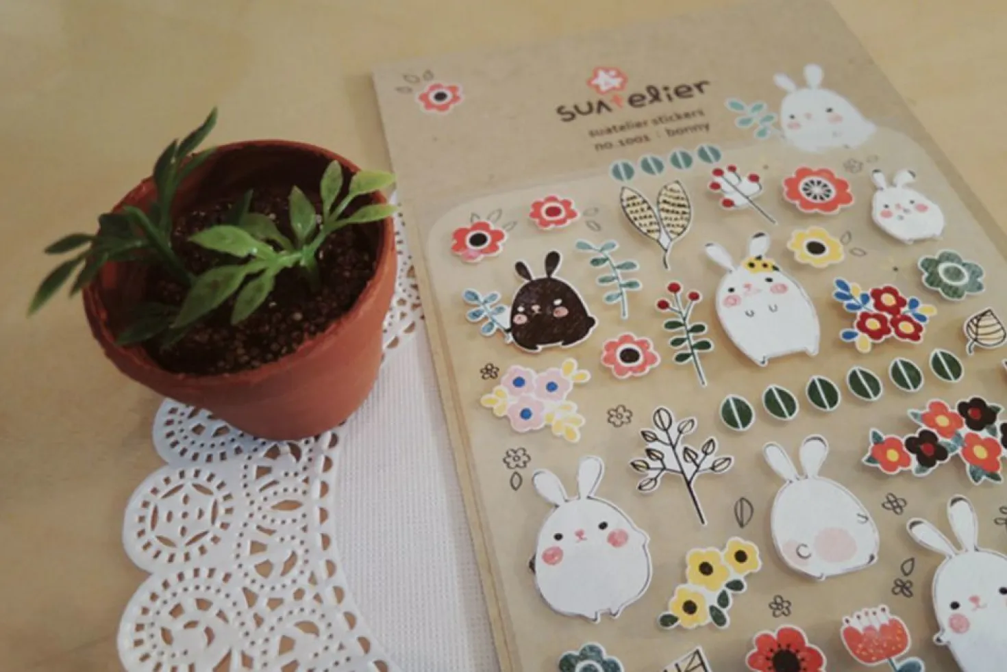 Bonny Bunny Deco Sticker