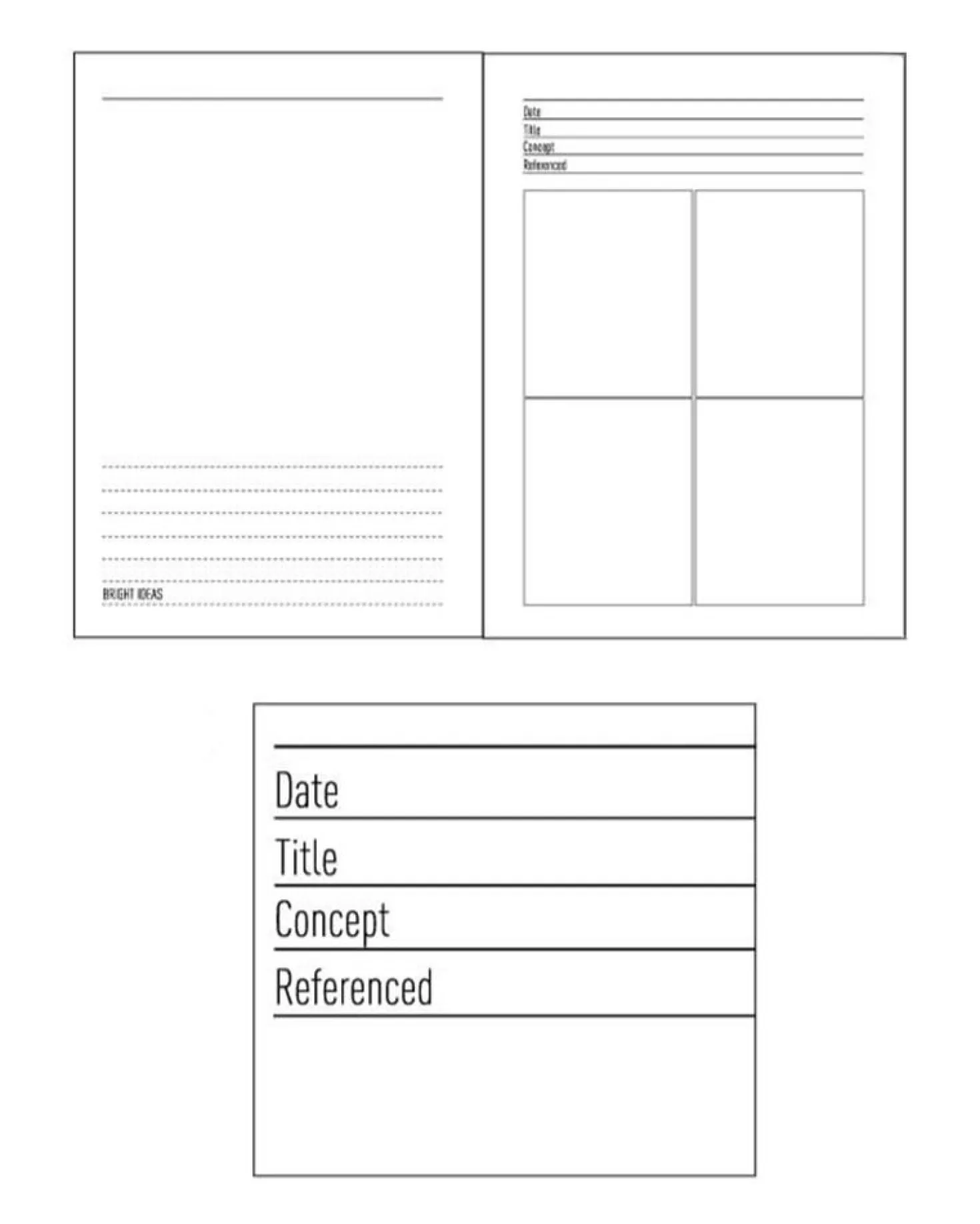 Brilliant Idea Notebook