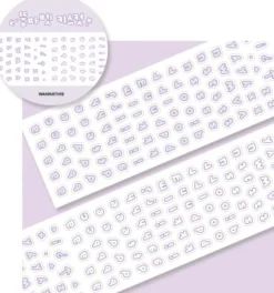 Bubble Alphabet Kiss Cut Tape