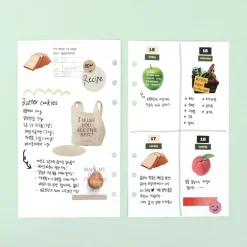 Bulk 6 Ring A6 Plain Note Refill