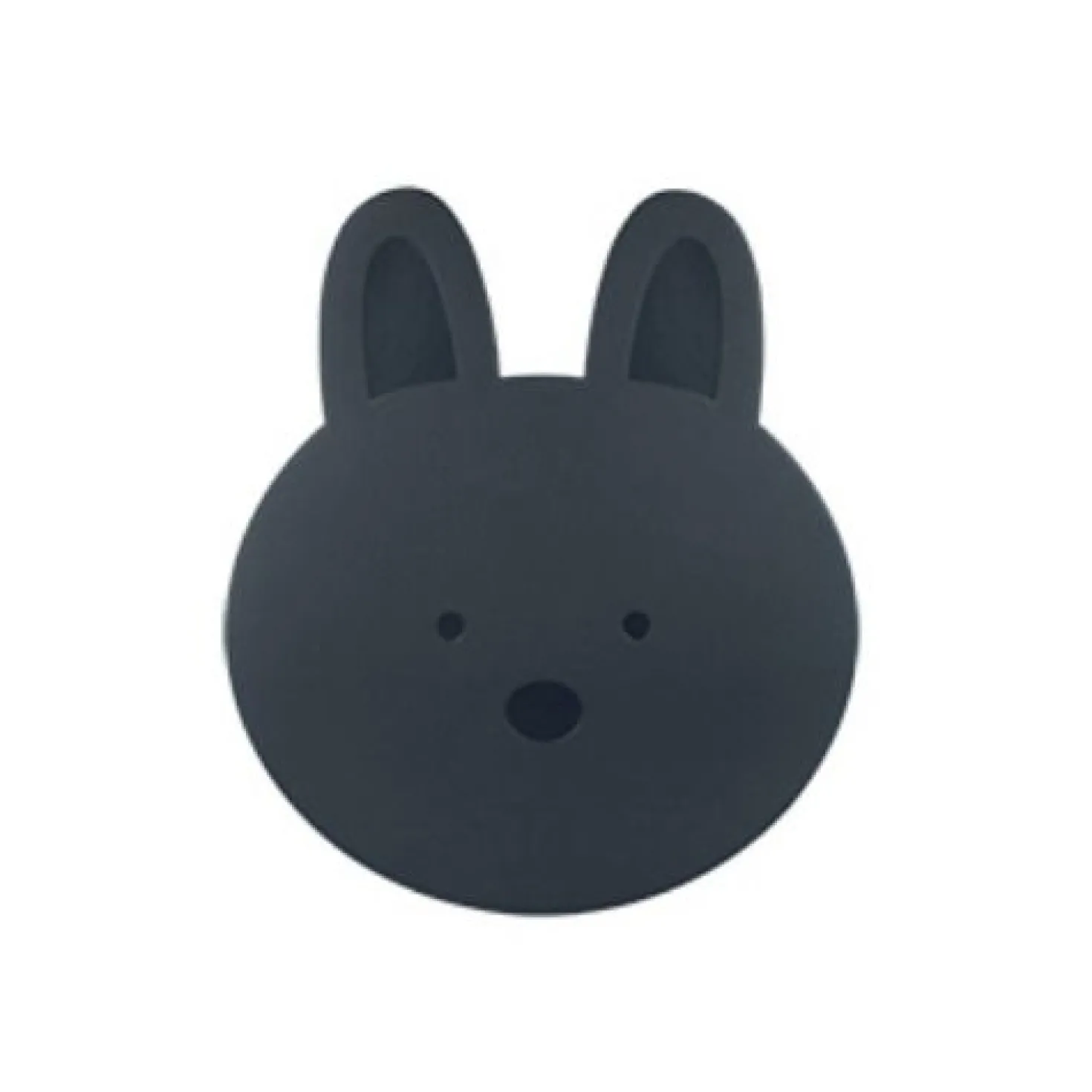 Bunny Vegan Leather Mouse Pad