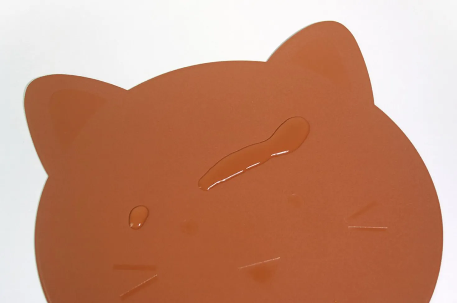 Bunny Vegan Leather Mouse Pad