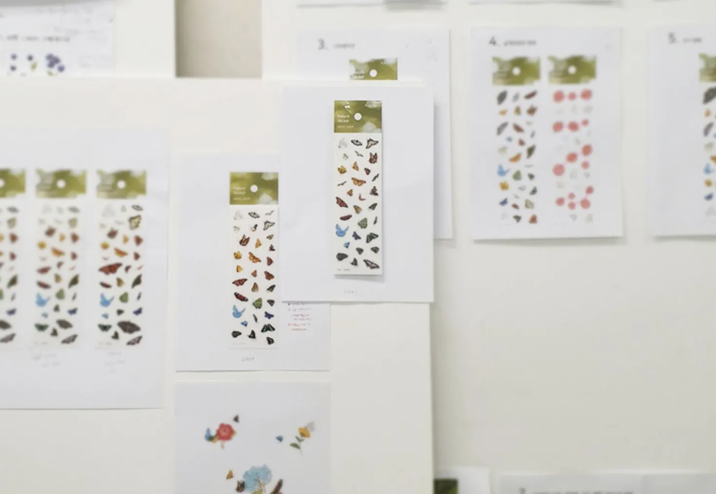 Butterfly Nature Sticker
