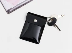 Button PVC Card Case