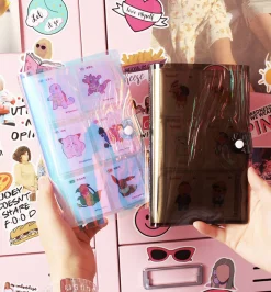 Button PVC Mini Size Photo Album