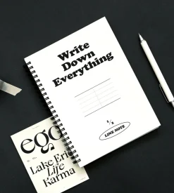 B&W A5 Spiral Notebook