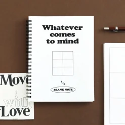 B&W A5 Spiral Notebook