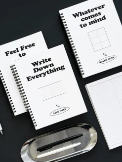 B&W A5 Spiral Notebook