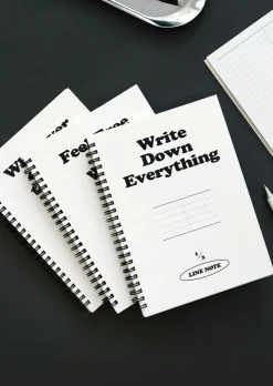 B&W A5 Spiral Notebook