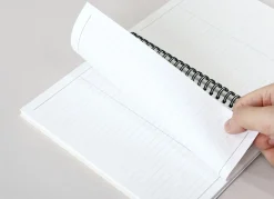 B&W A5 Spiral Notebook