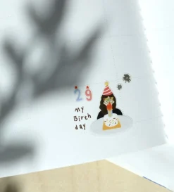Cake is Here! Deco Sticker
