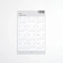 2026 Calendar Sticker