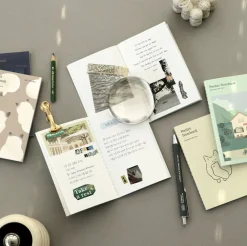 Calm Days Pocket Grid Notebook