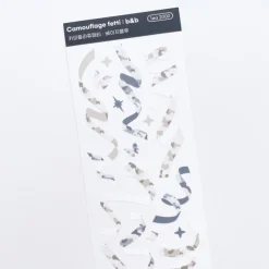 Camouflage Confetti Slim Sticker