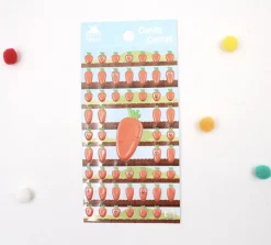 Candy Carrot Puffy Deco Sticker