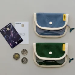 Canvas Slim Card Pouch