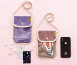 Canvas Slim Phone Crossbody Bag