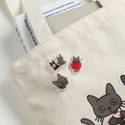 Cat Acrylic Pin Badge