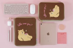 Cat & Bear 11 in. iPad Pouch