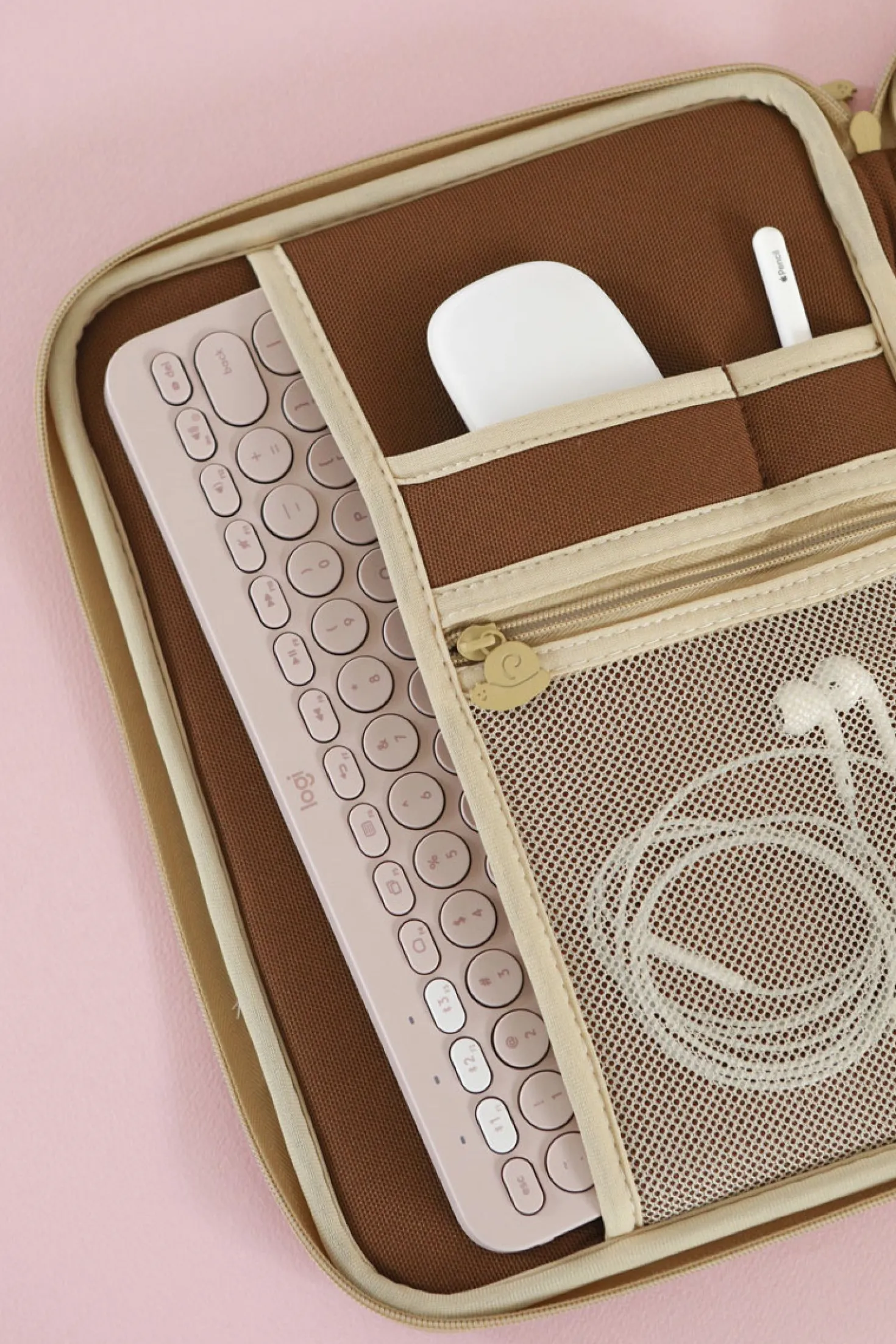 Cat & Bear 11 in. iPad Pouch