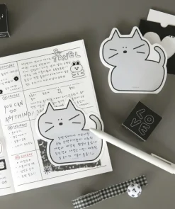 Cat Doodle Memo Pad