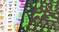 Cat Glow in Dark Deco Sticker