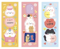 Cat's Daily Life Removable Sticker