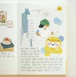Cat's Daily Life Removable Sticker