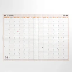 2026 Cat Yearly Calendar Poster