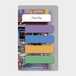 Chat Flag Sticky Note Set