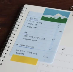 Checklist Spiral Standing Notebook