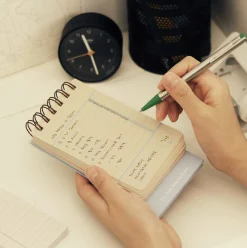Checklist Spiral Standing Notebook