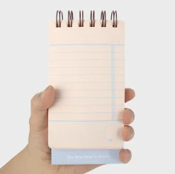 Checklist Spiral Standing Notebook