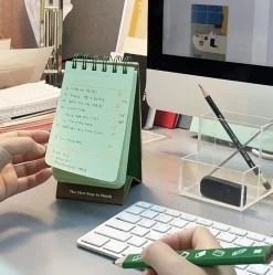 Checklist Spiral Standing Notebook