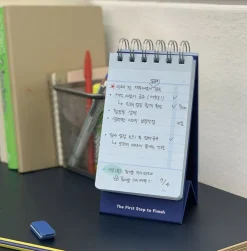 Checklist Spiral Standing Notebook