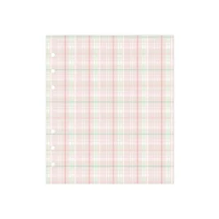 Check Pattern 6 Ring A6 Wide Note Refill