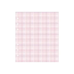 Check Pattern 6 Ring A6 Wide Note Refill