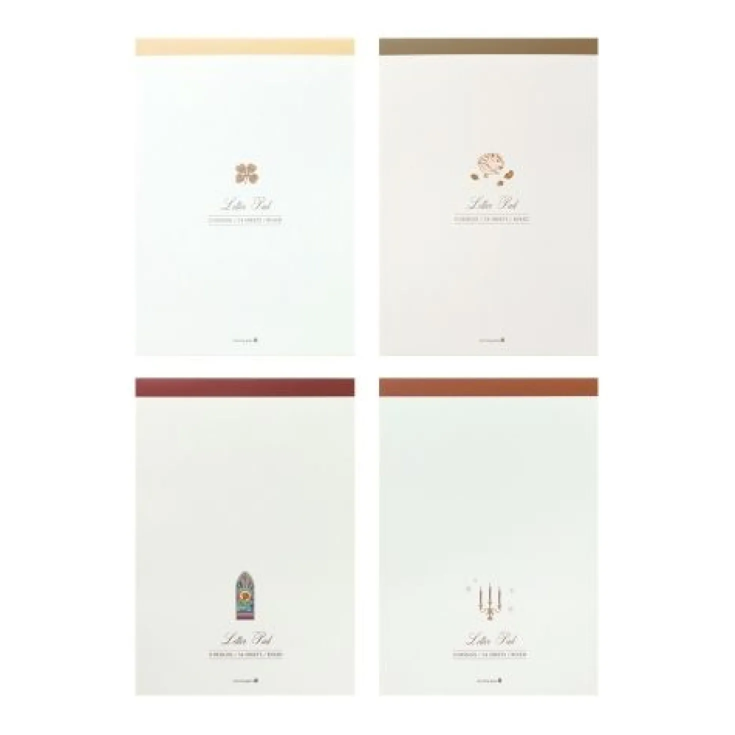 Classic Emblem Letter Notepad