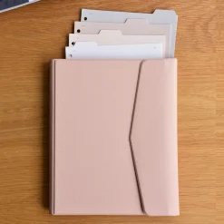 Classy Gentle 20 Ring A5 Binder Clutch