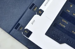 Classy Leather Index Sticker