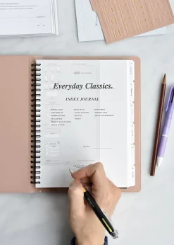 Classy Standard Index Weekly Planner