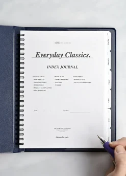 Classy Standard Index Weekly Planner