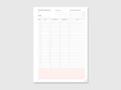 Classy Standard Index Weekly Planner